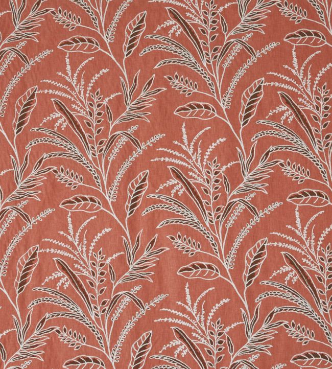 Bambous Fabric by Prestigious Textiles Papaya