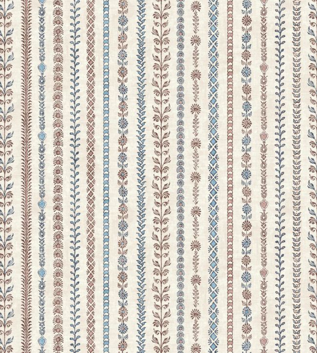 Bandana Fabric by Lewis & Wood Blue Almond