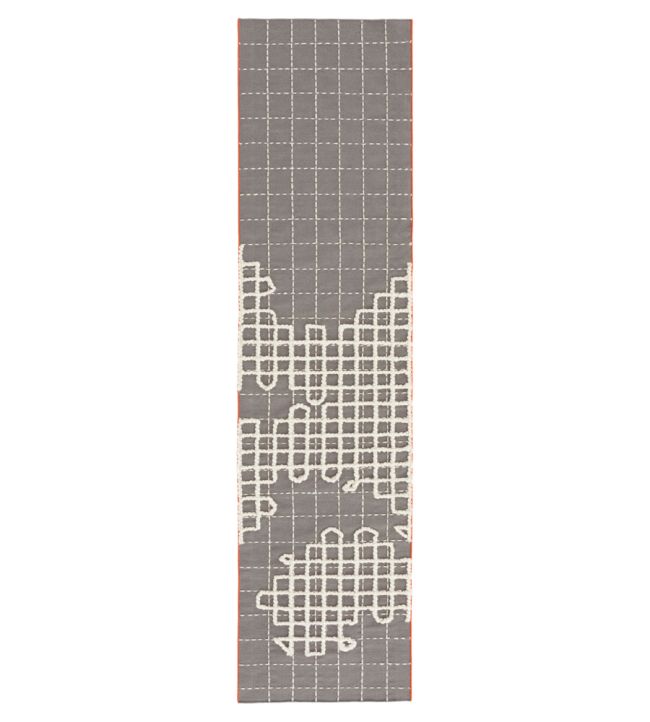 GAN Bandas Single A rug Grey 141295-US Grey