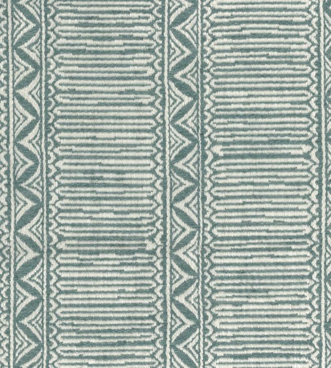 Bansuri Fabric by Nina Campbell Teal