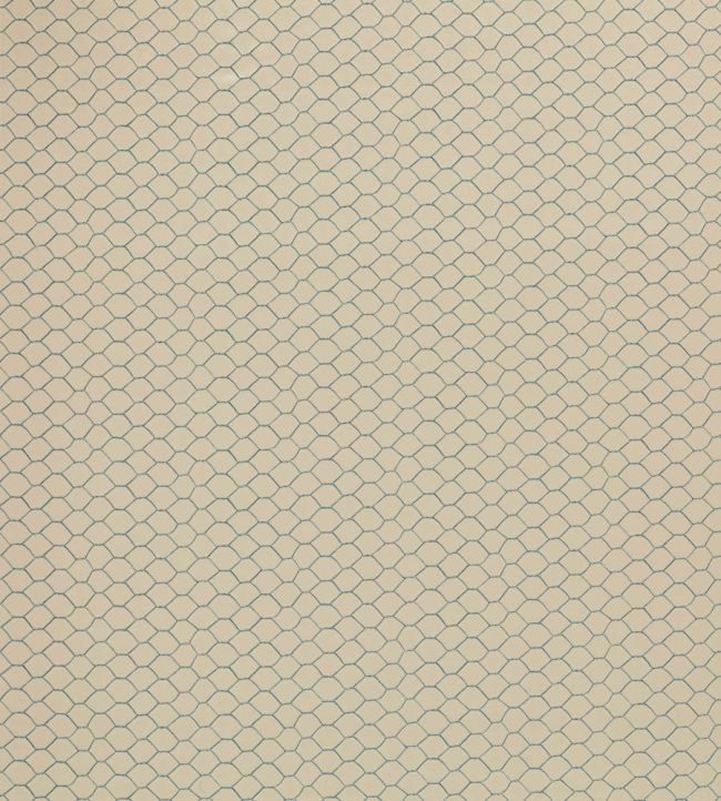 Bantam Net Fabric by Sanderson Woad