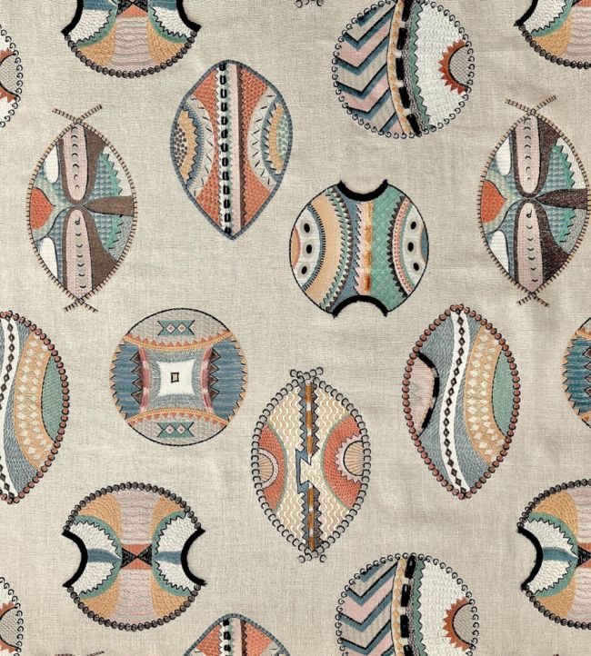 Barbican Fabric by Ian Sanderson Folk