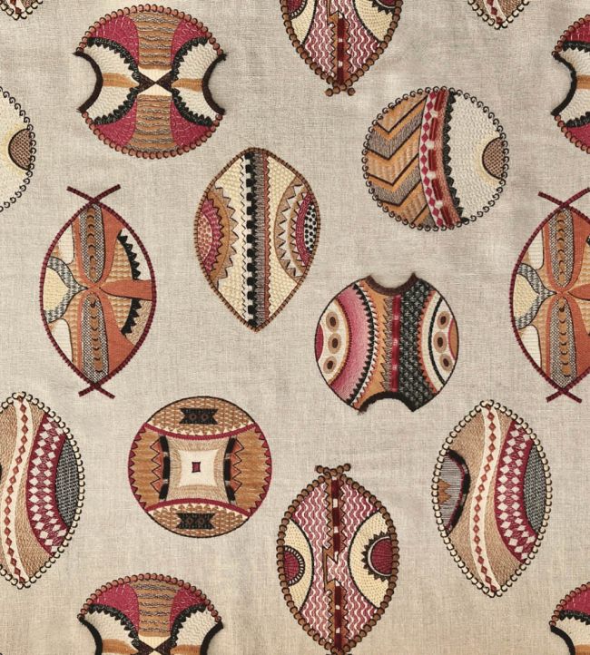 Barbican Fabric by Ian Sanderson Sumac