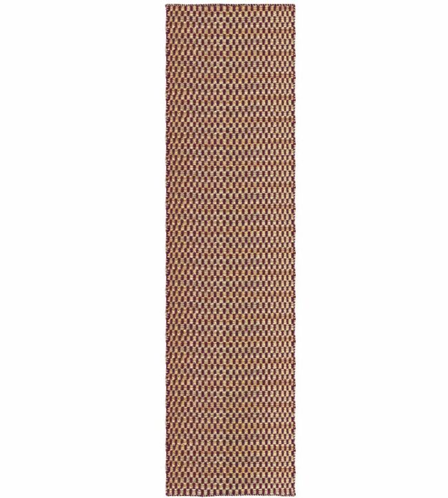 Layered Barley Runner rug Burgundy BAJUBU75240 Burgundy