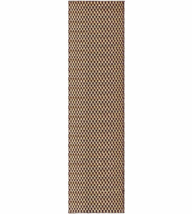 Layered Barley Runner rug Chestnut BAJUCH75240 Chestnut
