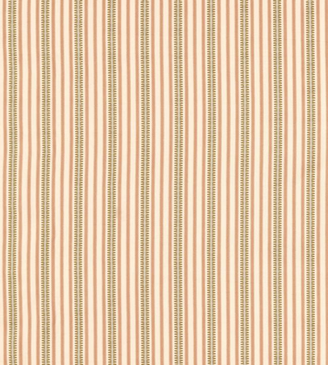 Barneby Stripe Fabric by Sanderson Mallow/Olive