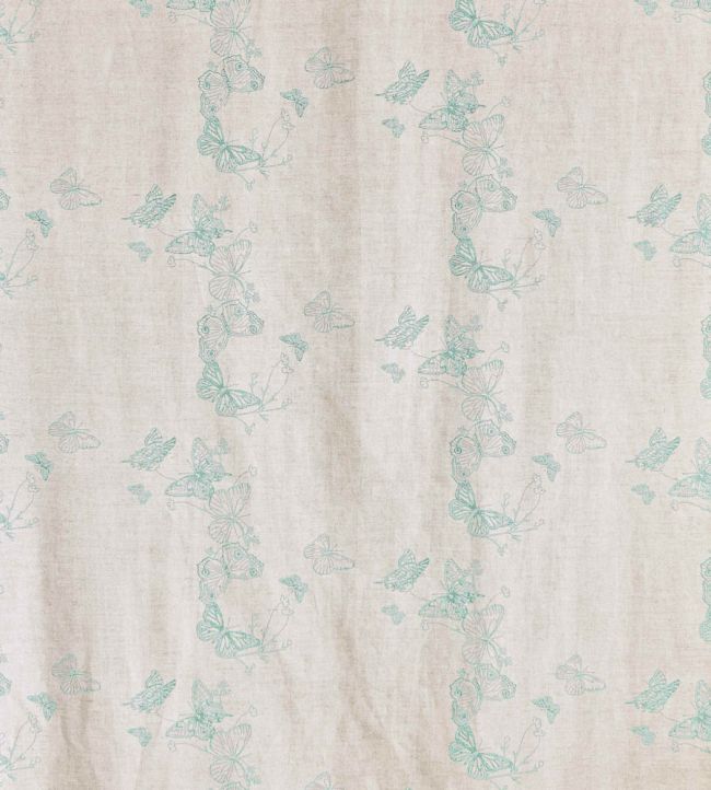 Butterflies Fabric by Barneby Gates Blue
