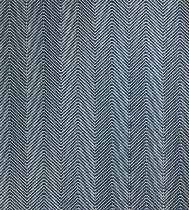 Chevron Wallpaper by Barneby Gates Ink Blue