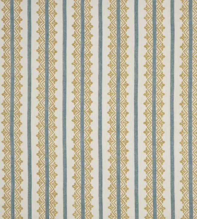 Basholi Fabric by Nina Campbell Yellow