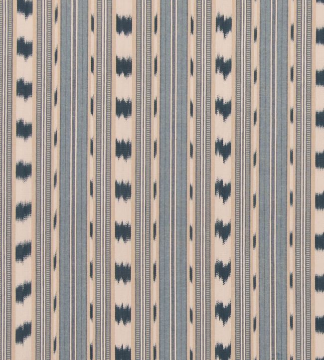 Basil Stripe Fabric by GP & J Baker Blue