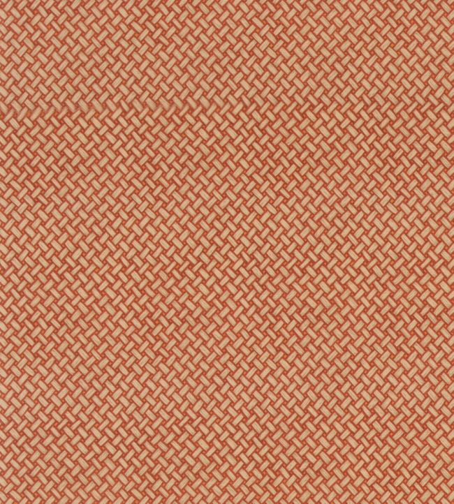 Basketweave Fabric by Mulberry Home Russet