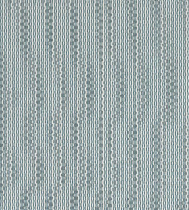 Batak Check Fabric by Sanderson Udaipur Blue