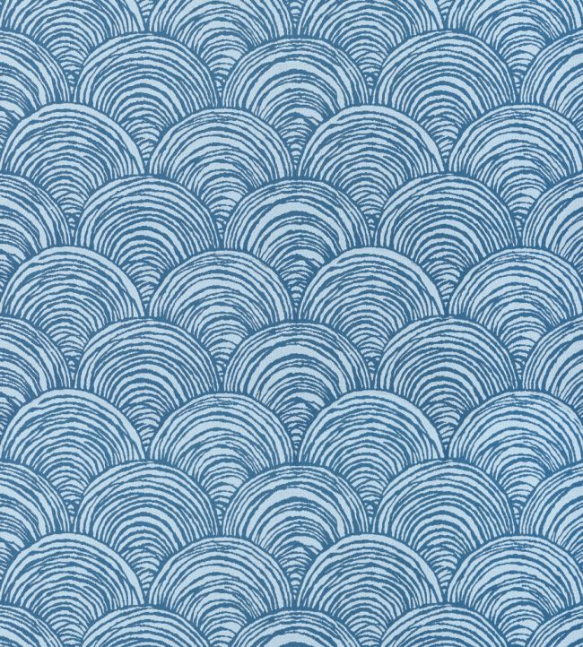Bay Point Fabric by Thibaut Cornflower