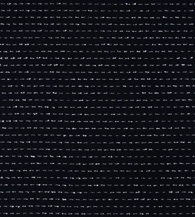 Bay Street Fabric by Christopher Farr Cloth Black