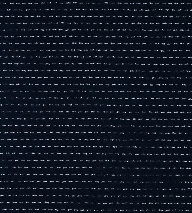Bay Street Fabric by Christopher Farr Cloth Dark Indigo