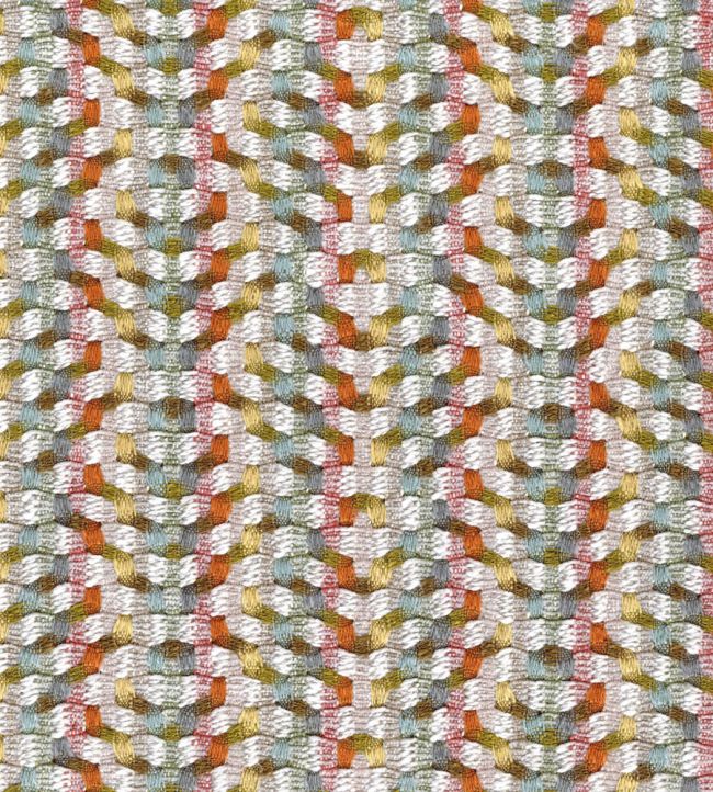 Beguin Fabric by Casamance Multico Orange