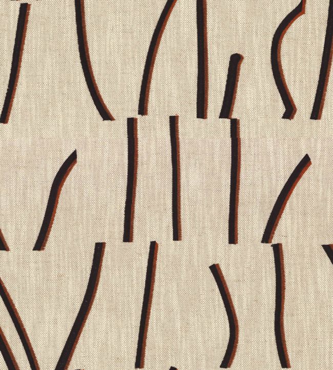 Bejuco Fabric by Casamance Acajou Noir