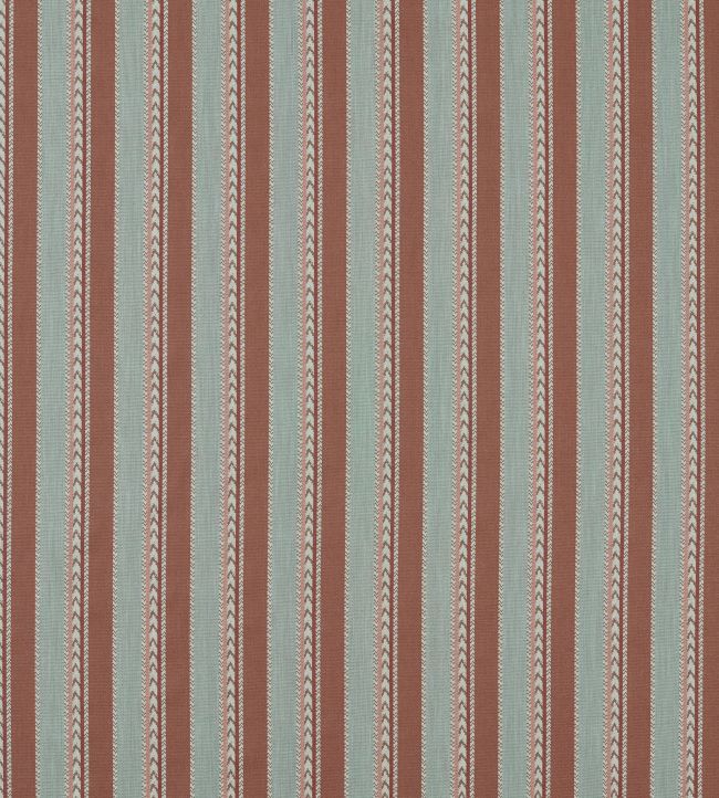 Belari Fabric by Sanderson Harissa/Aegean Blue
