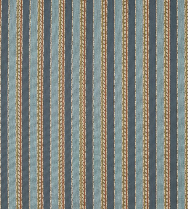 Belari Fabric by Sanderson Woad/Harissa