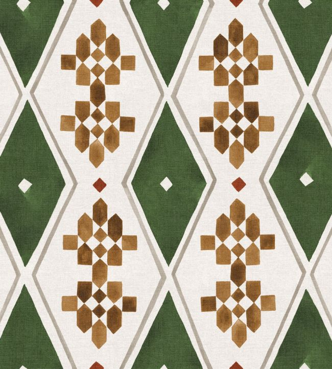 Beldi Rugs Wallpaper by Coordonne Leaves