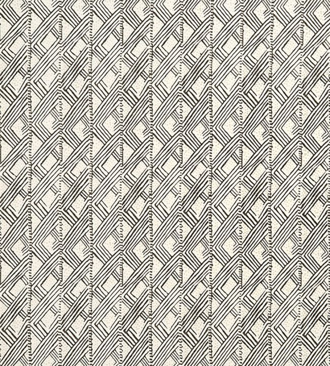Belge Fabric by Christopher Farr Cloth Charcoal