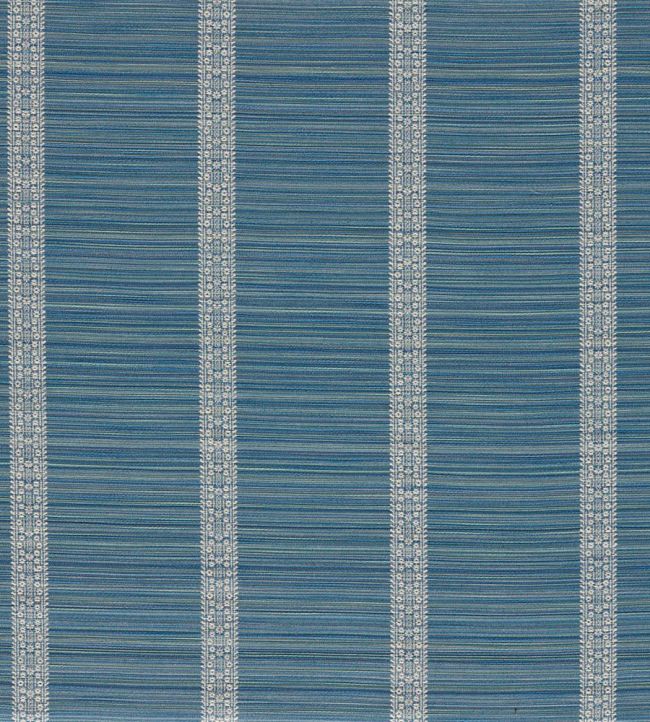 Bellagio Stripe Fabric by Zoffany Azure