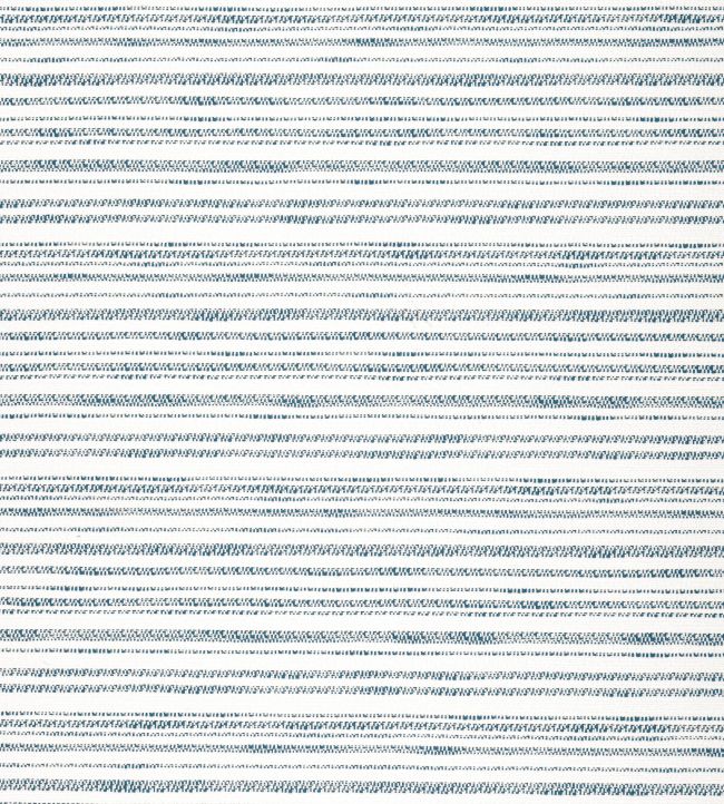 Bellano Stripe Fabric by Thibaut Indigo