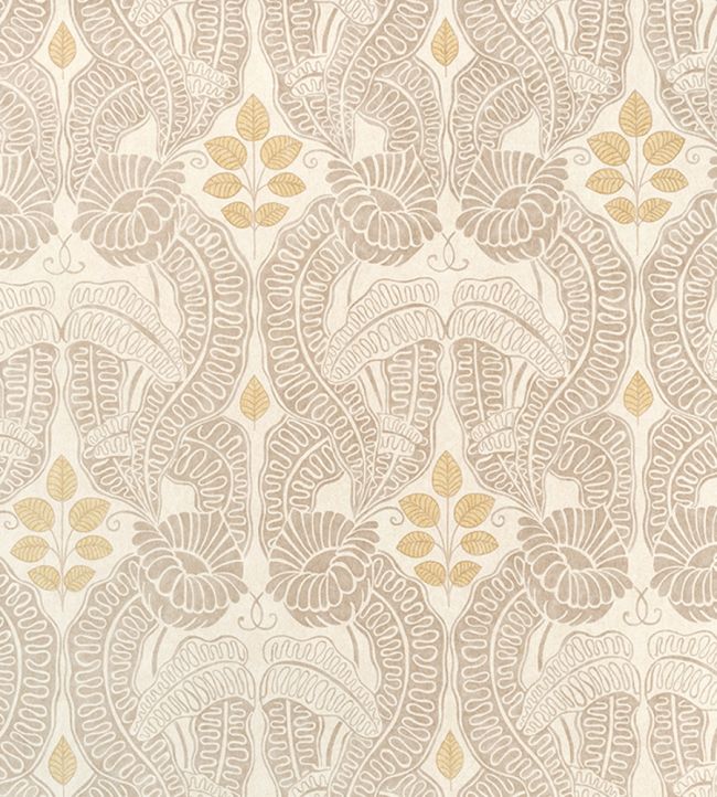 Belle De Nuit Fabric by Christopher Farr Cloth Natural