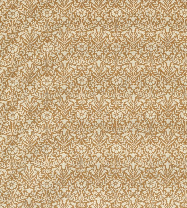 Bellflowers Weave Fabric by Morris & Co Bark