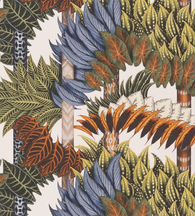 Belorizonte Wallpaper by Christian Lacroix Tangerine