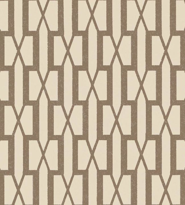 Belvedere Wallpaper by Schumacher Berber Brown