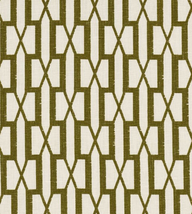 Belvedere Fabric by Schumacher Olive