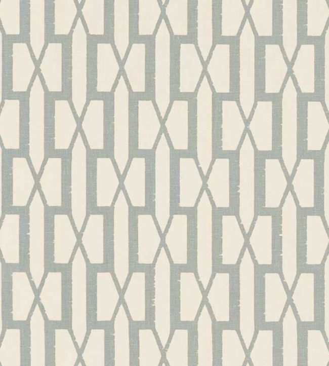 Belvedere Fabric by Schumacher Orpington Blue