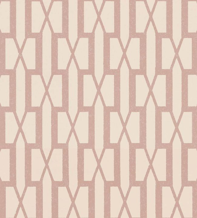 Belvedere Wallpaper by Schumacher Pink