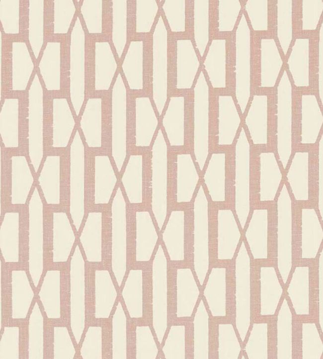 Belvedere Fabric by Schumacher Temple Pink