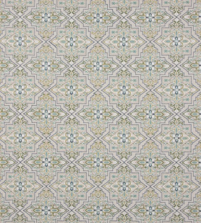 Benaki Fabric by GP & J Baker Aqua