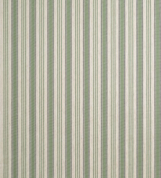 Bennett Stripe Wallpaper by Thibaut Green
