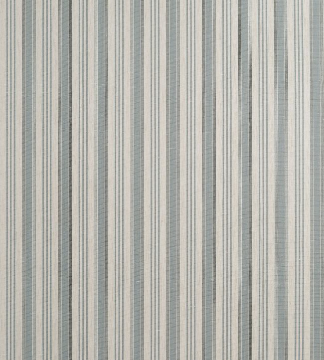 Bennett Stripe Wallpaper by Thibaut Smoke Grey