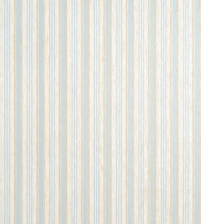 Bennett Stripe Wallpaper by Thibaut Spa Blue