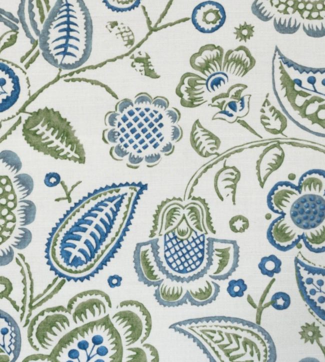 Bepton Fabric by Titley and Marr Royal Persian & Emerald