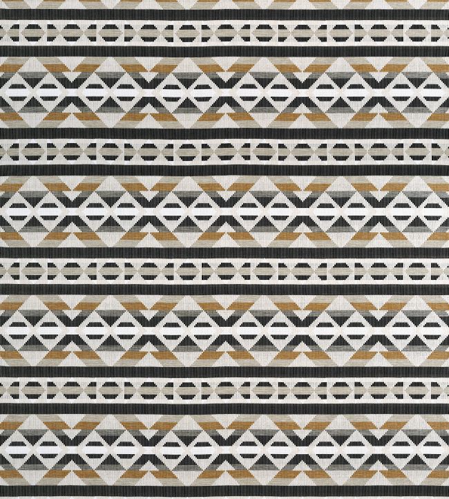 Berber Blanket Fabric by Thibaut Black