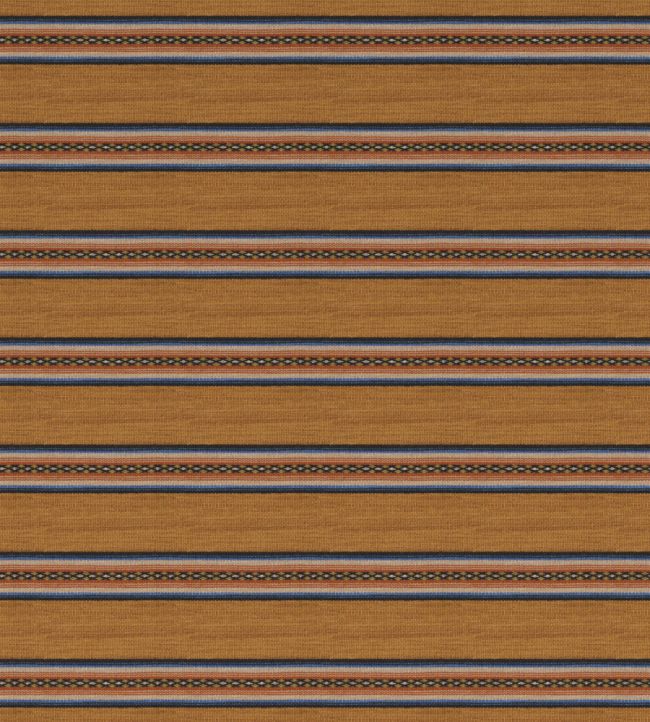 Berber Stripe Fabric by Madeaux 01 Saffron