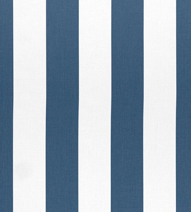 Bergamo Stripe Fabric by Thibaut Navy