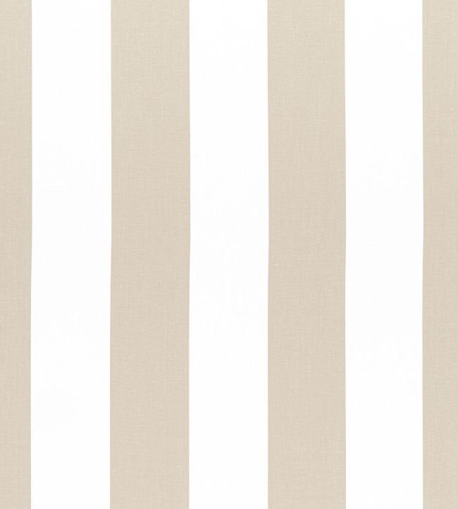 Bergamo Stripe Fabric by Thibaut Taupe