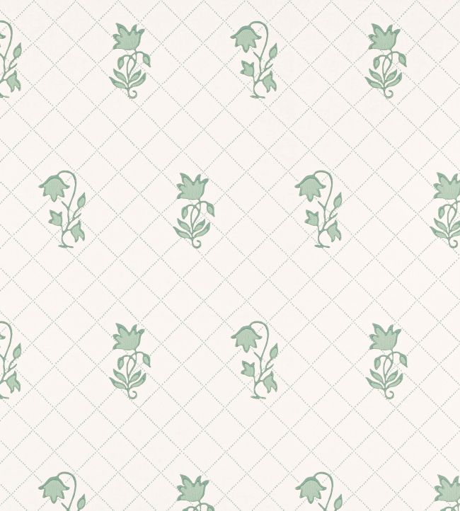 Berkeley Sprig Wallpaper by Colefax and Fowler Forest Green