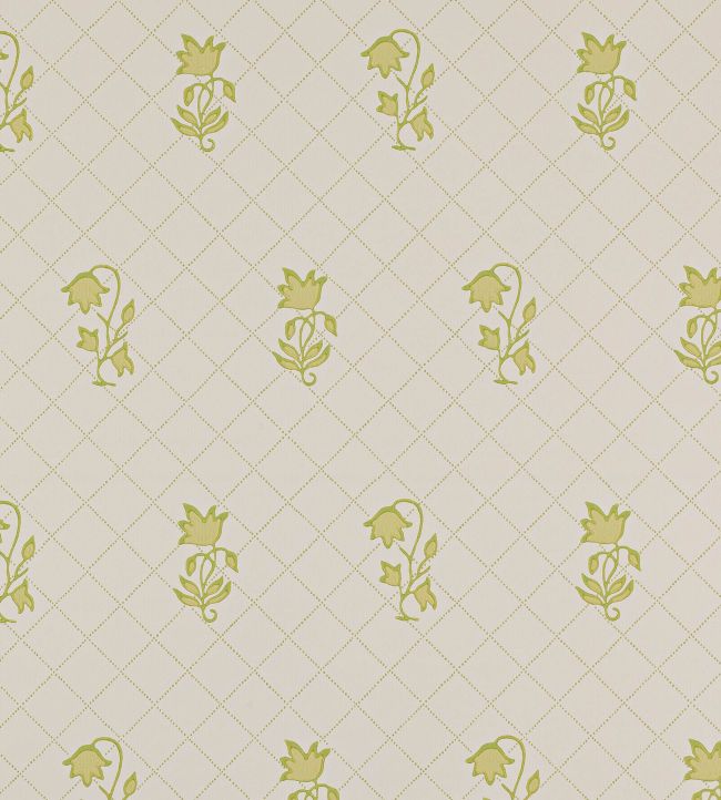 Berkeley Sprig Wallpaper by Colefax and Fowler Lime