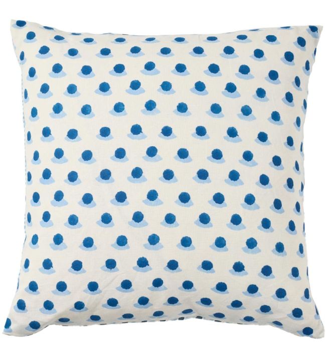 Berry Cushion 50 x 50cm by Molly Mahon Indigo/Sky