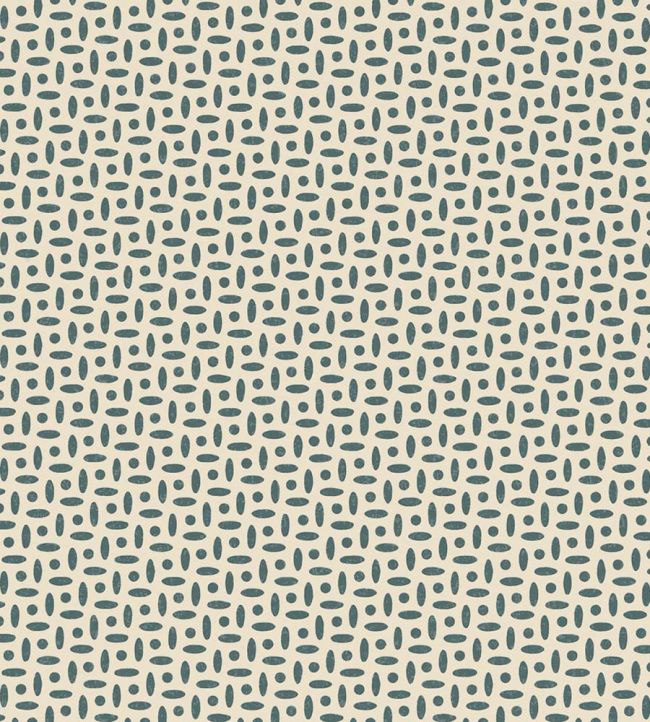 Berrydown Wallpaper by Schumacher Peacock Blue