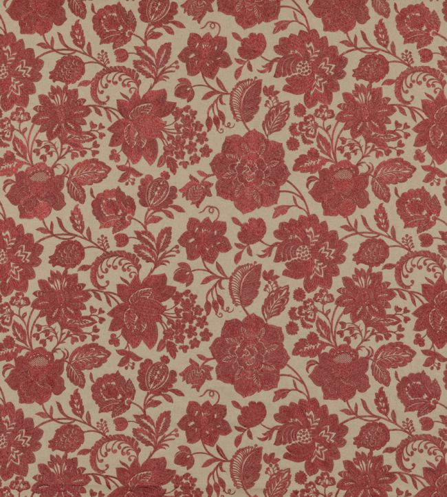 Berwick Fabric by GP & J Baker Red