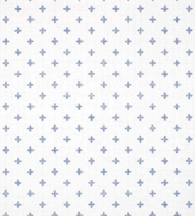 Bethany Wallpaper by Thibaut Navy on White
